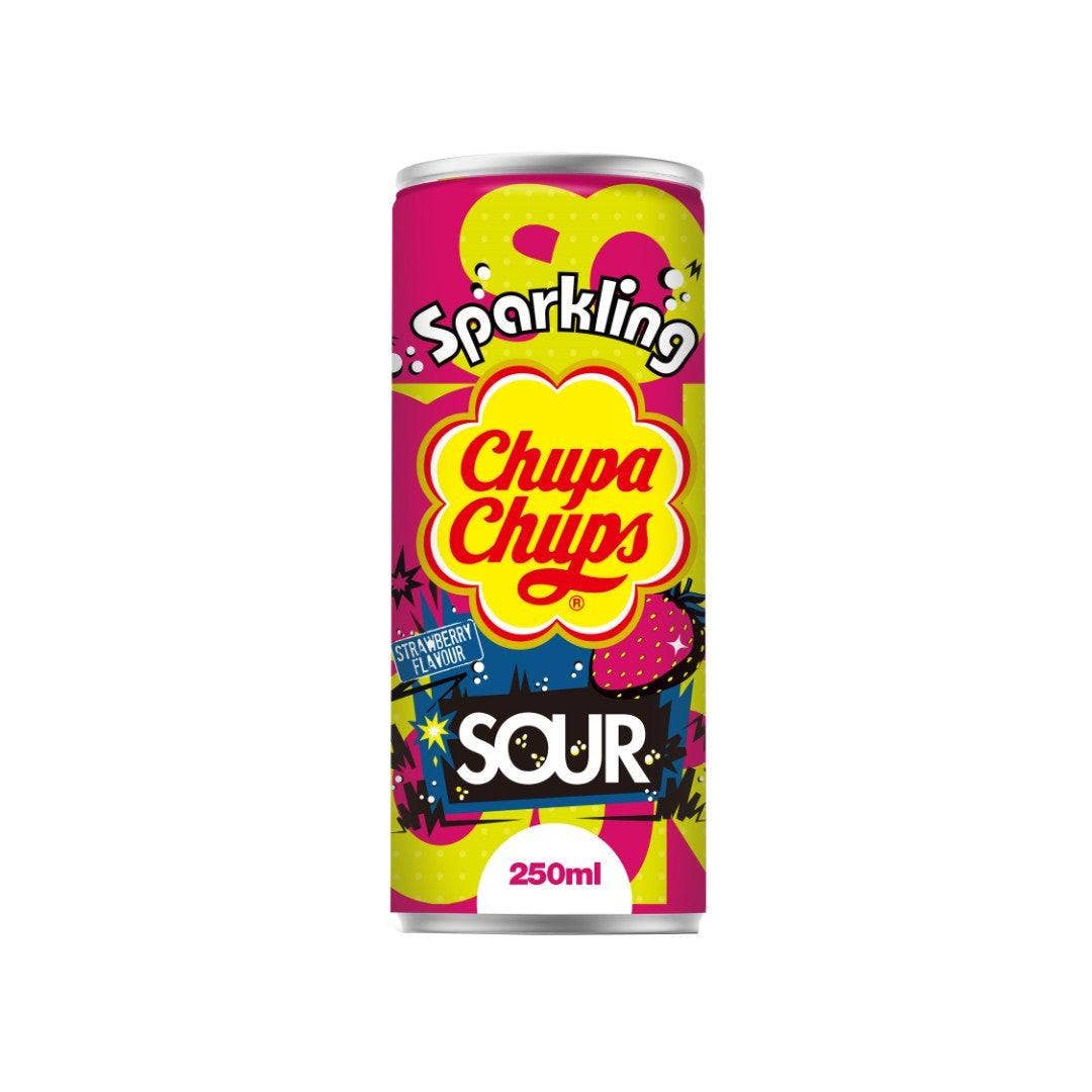 Gudis - Wholesale Soda/Carbonated Drink - Bottle Chups SOUR Strawberry 250ml1
