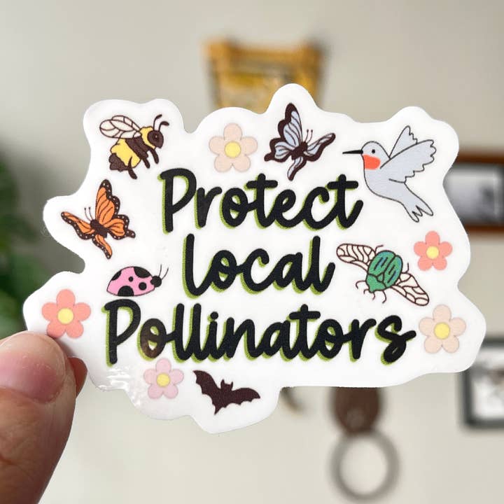 Schützt lokale Bestäuber Aufkleber für den Großhandel von Thanks, Capitalism!