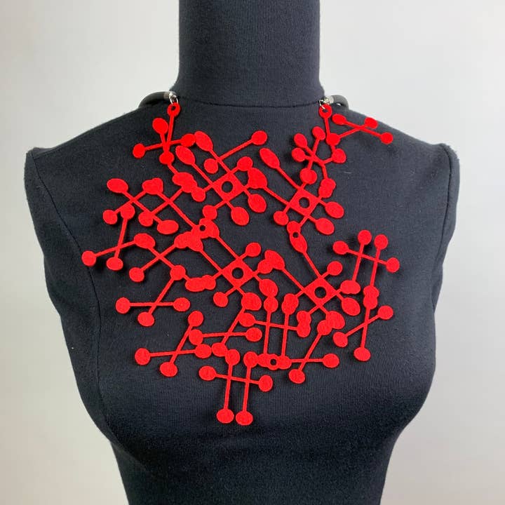 Criss Cross Necklace for wholesale by TAKARA Designs