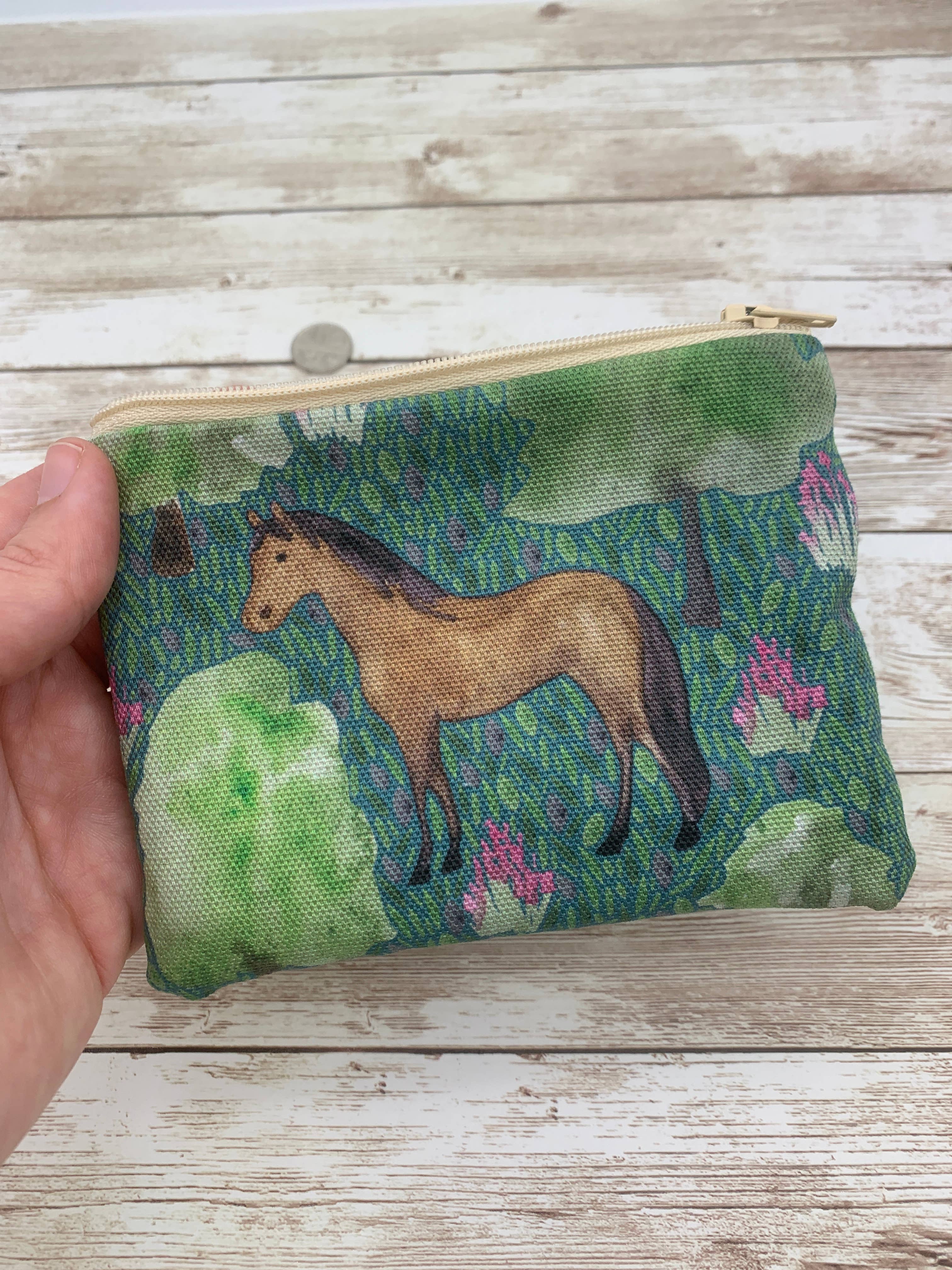 Samantha Hall Designs - Wholesale Coin Purse - Unisex - Mustang Horse Coin Purse4