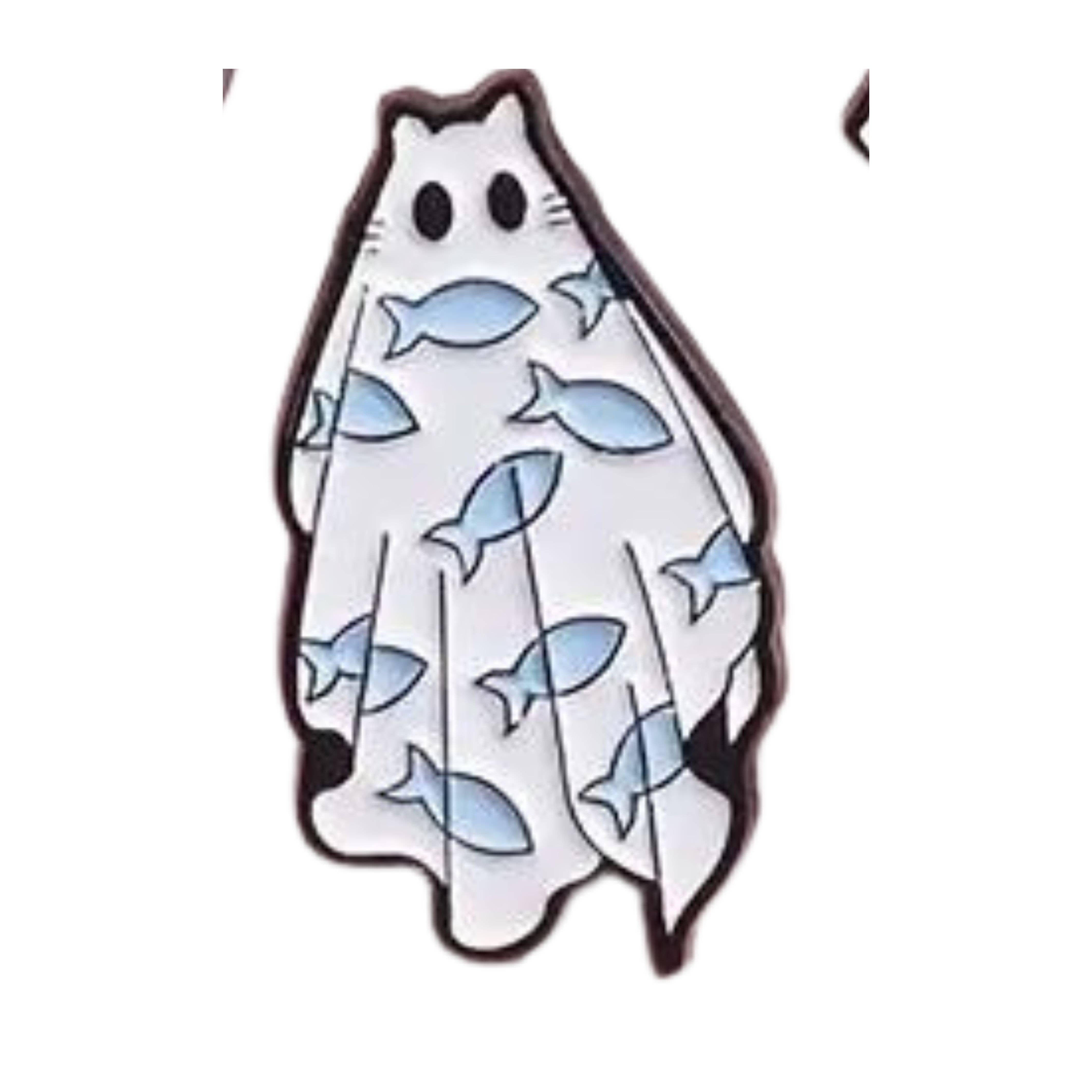 Magnifique Hearts - Wholesale Reversspeld/knoop - Whimsical Ghost Enamel Pins collectie - perfect voor de detailhandel3