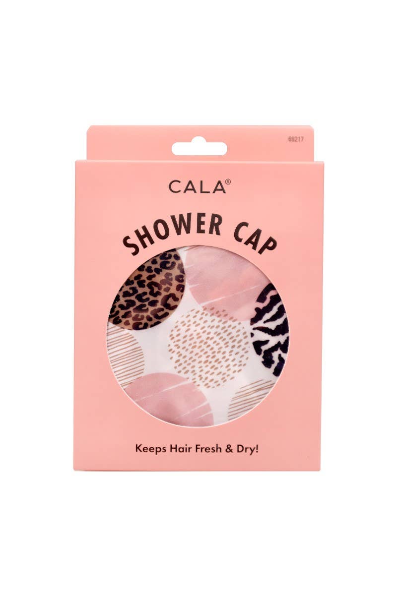 PINEAPPLE Beauty - Wholesale Shower cap - CALA 69217 Wild Style Shower Cap - 6 pcs