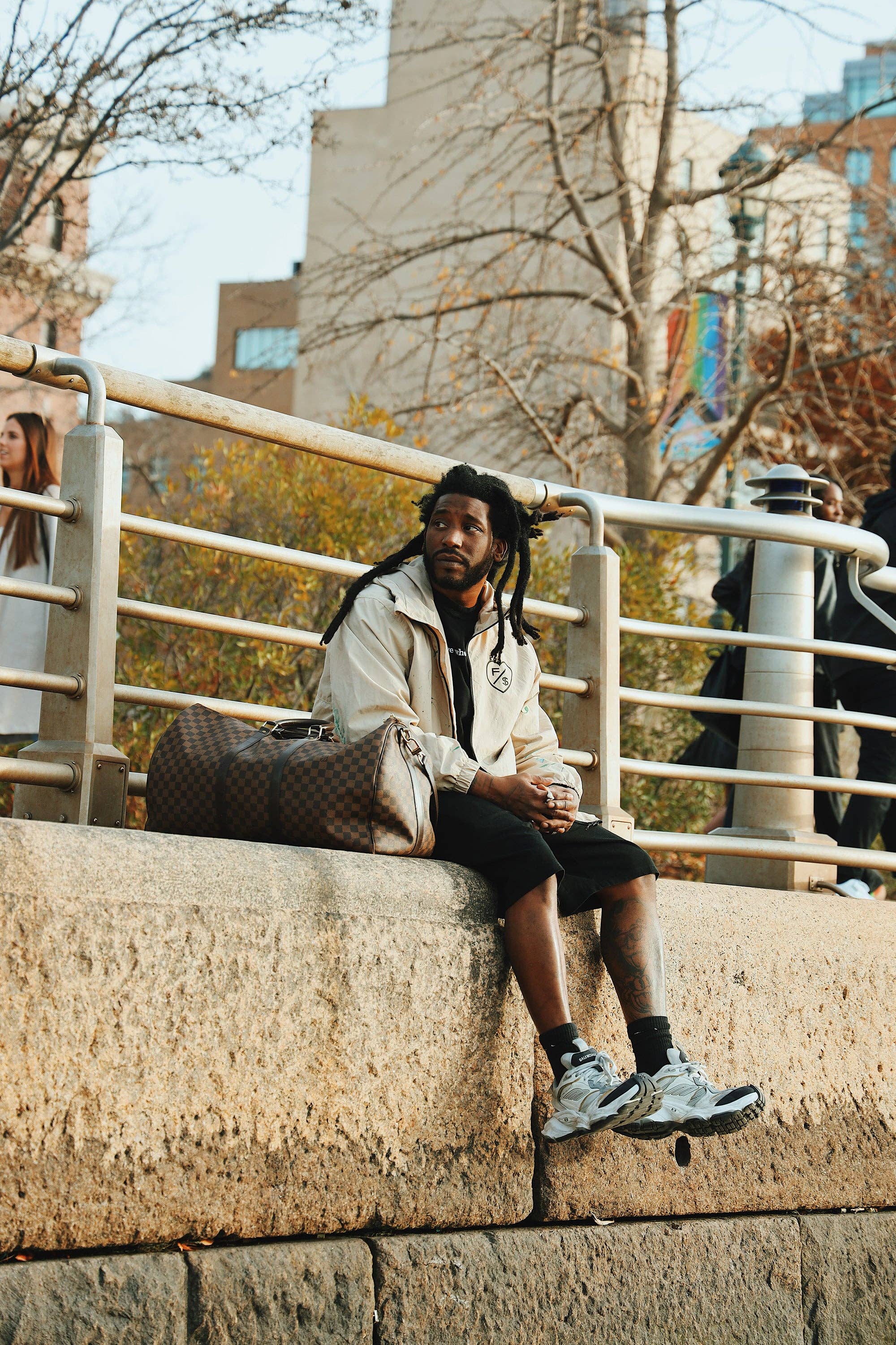 Black Love Who Loves You (Black - Shorts) for wholesale on Faire6