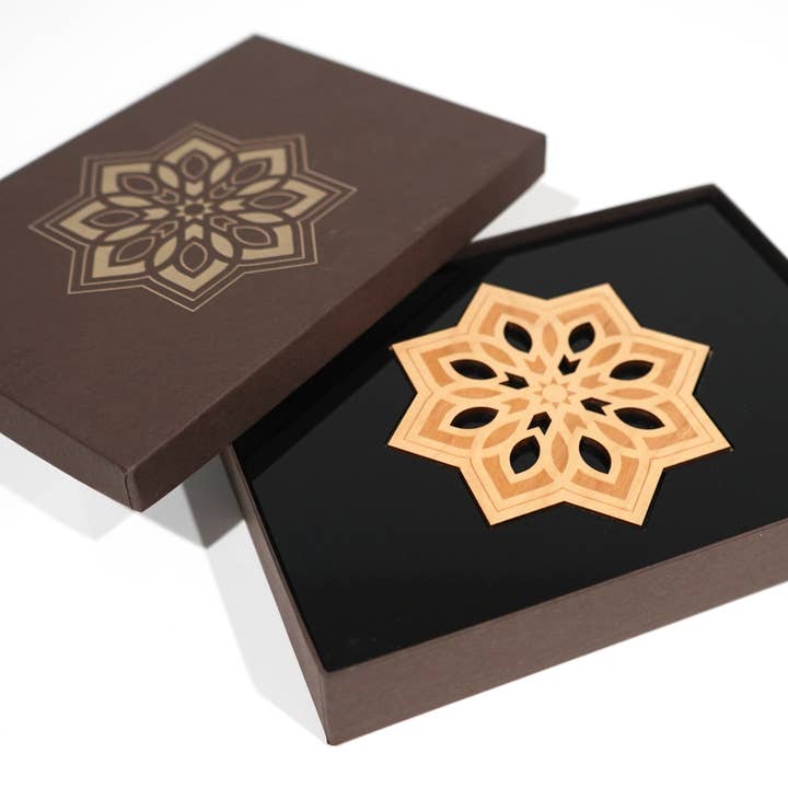 Sottobicchieri Arabesque - Stella a 8 punte I per la vendita all'ingrosso da parte di Arabesque Studios