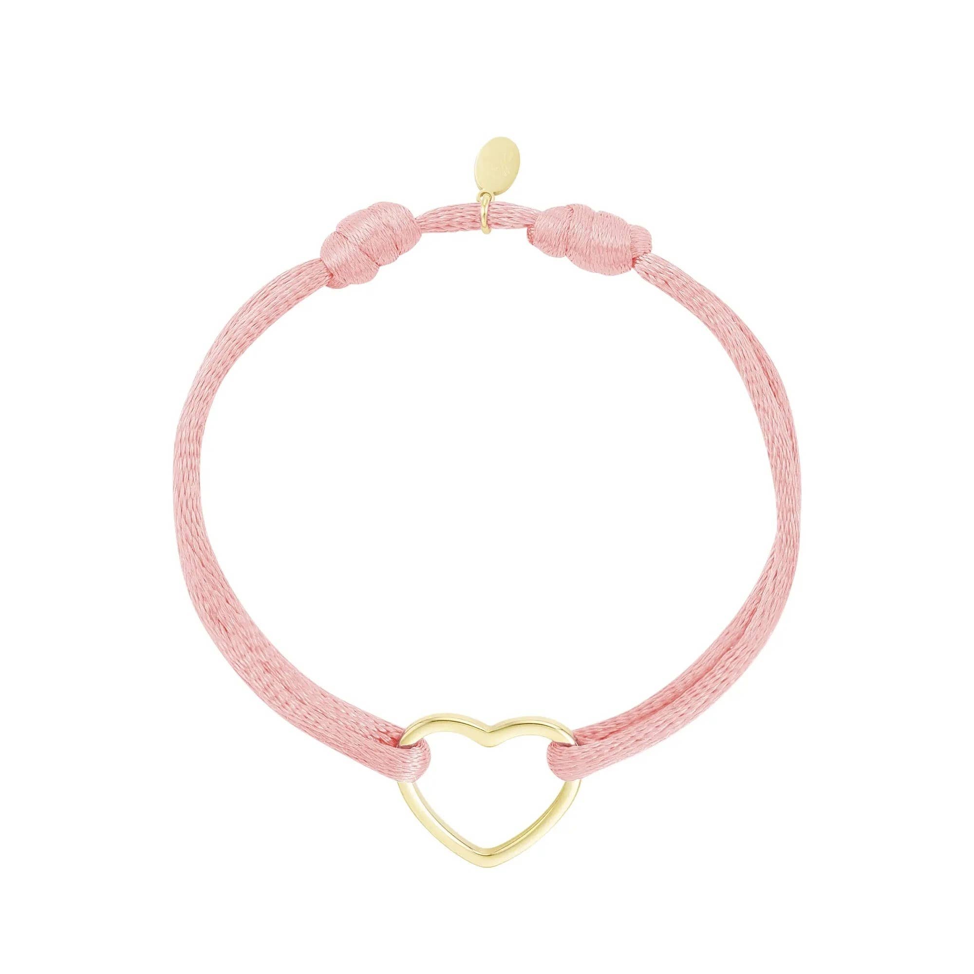 SHINE BUY – wholesale Charm/dangle bracelet – Fabric Bracelet Heart13