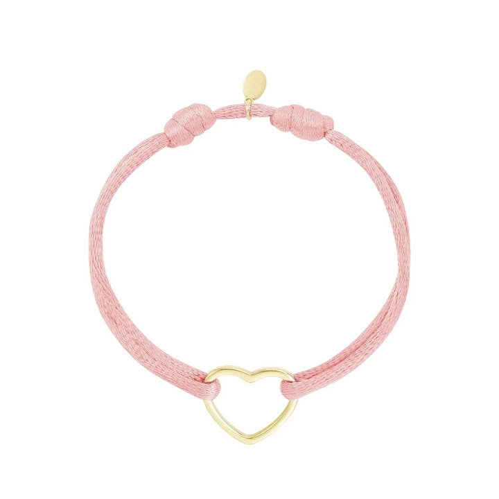 SHINE BUY – wholesale Charm/dangle bracelet – Fabric Bracelet Heart13