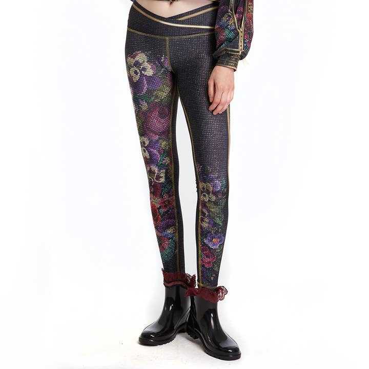 Leggings Conforto - De Volta a Preto por atacado de IPNG Design
