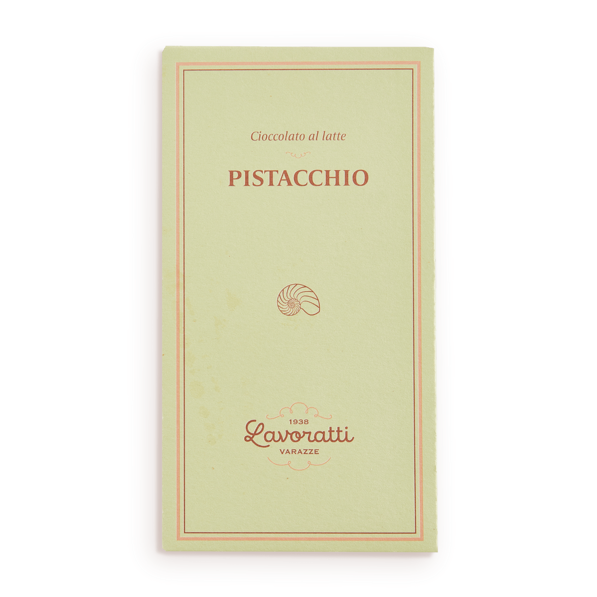 Cioccolato Lavoratti 1938 - Wholesale Chocolate Bar - Milk and Pistachio Chocolate Bar 80g1
