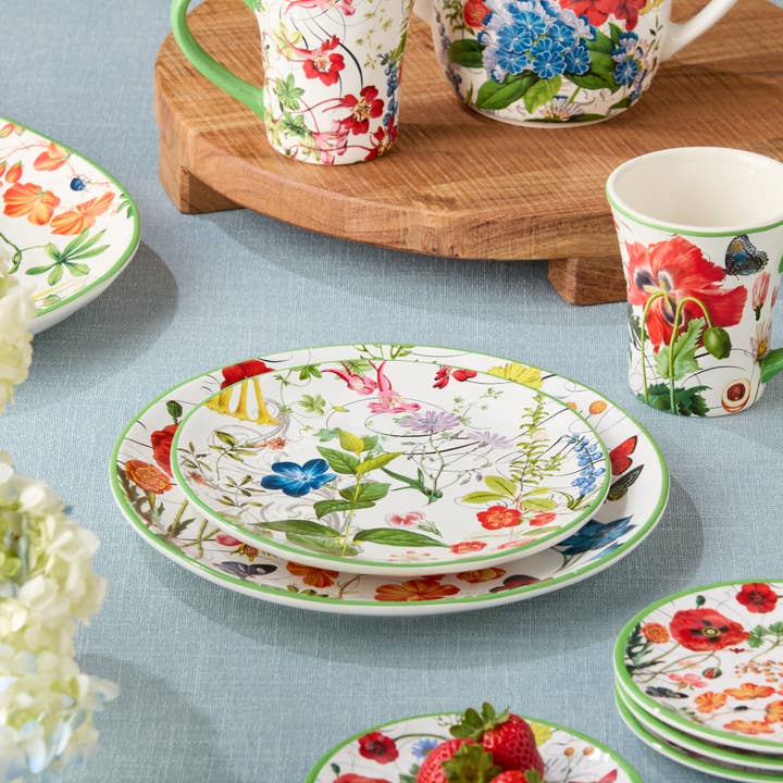 Certified International - Wholesale Salad Plate - Greenhouse Salad Plates 8.5in asst