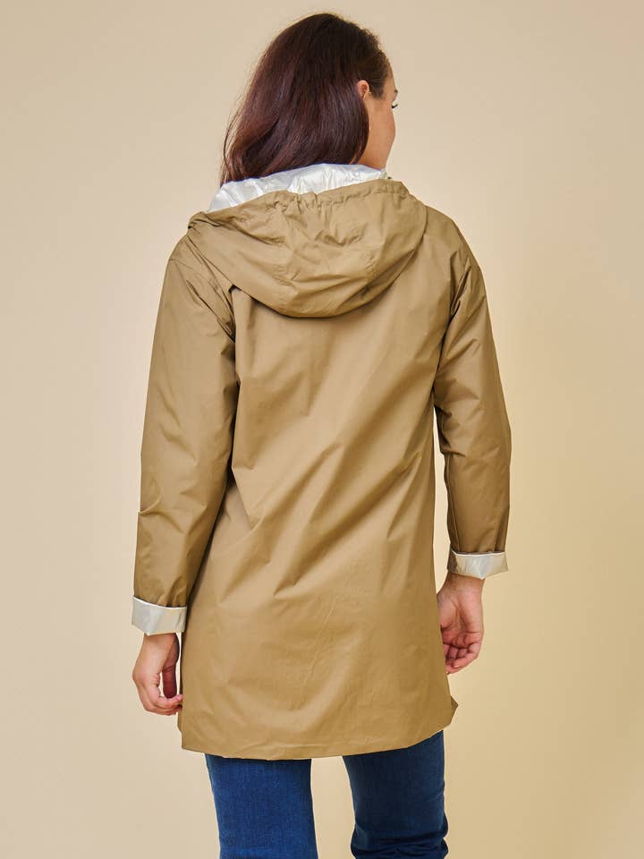 Escandelle Paris - Wholesale Parka - Women's - Mid-length reversible parka58
