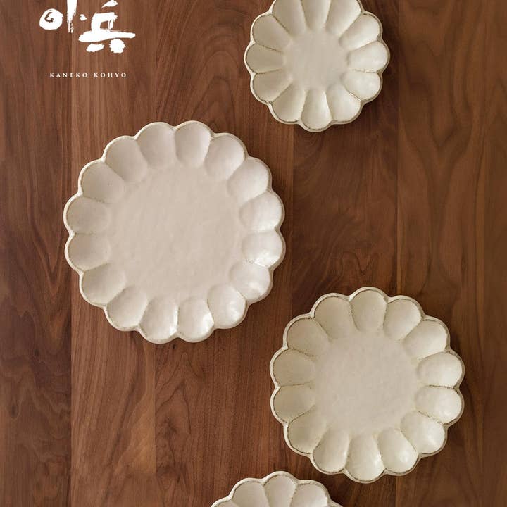 U PLUS INC - Wholesale Bowl - RINKA BOWL BY KANEKO KOHYO White Rinka Bowl Plate18