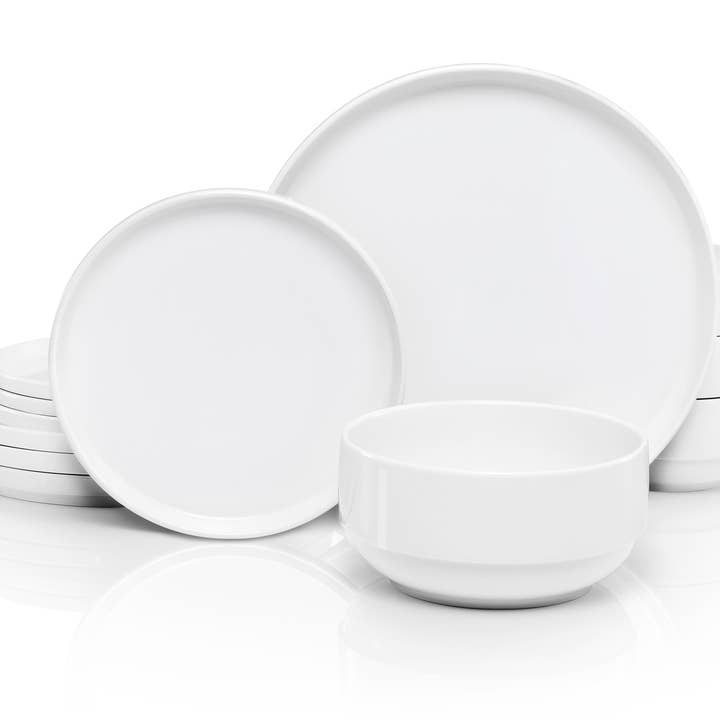 Kook - Wholesale Dinnerware Set - Kook Dinnerware Set, 12 Piece, Ceramic, Cambridge Classics
4