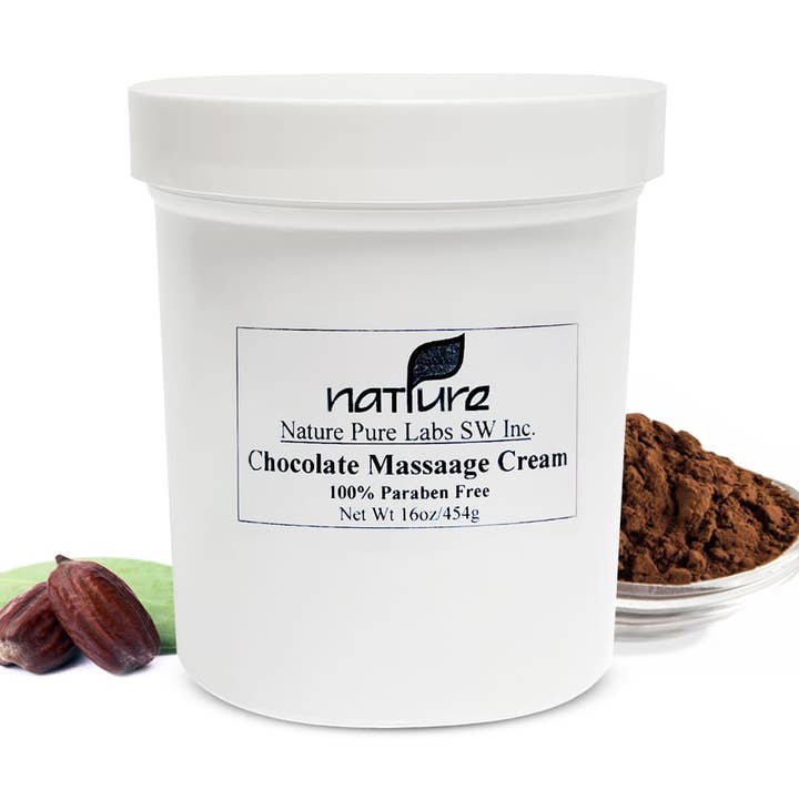 Professional Chocolate Paradise Massage Cream / 1.0lb for wholesale by NATPURE Clinical Skin Care