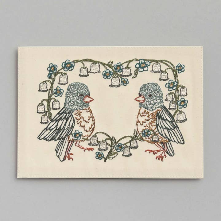 Coral & Tusk - Wholesale Valentine's Day Card - Lily Love Birds Card