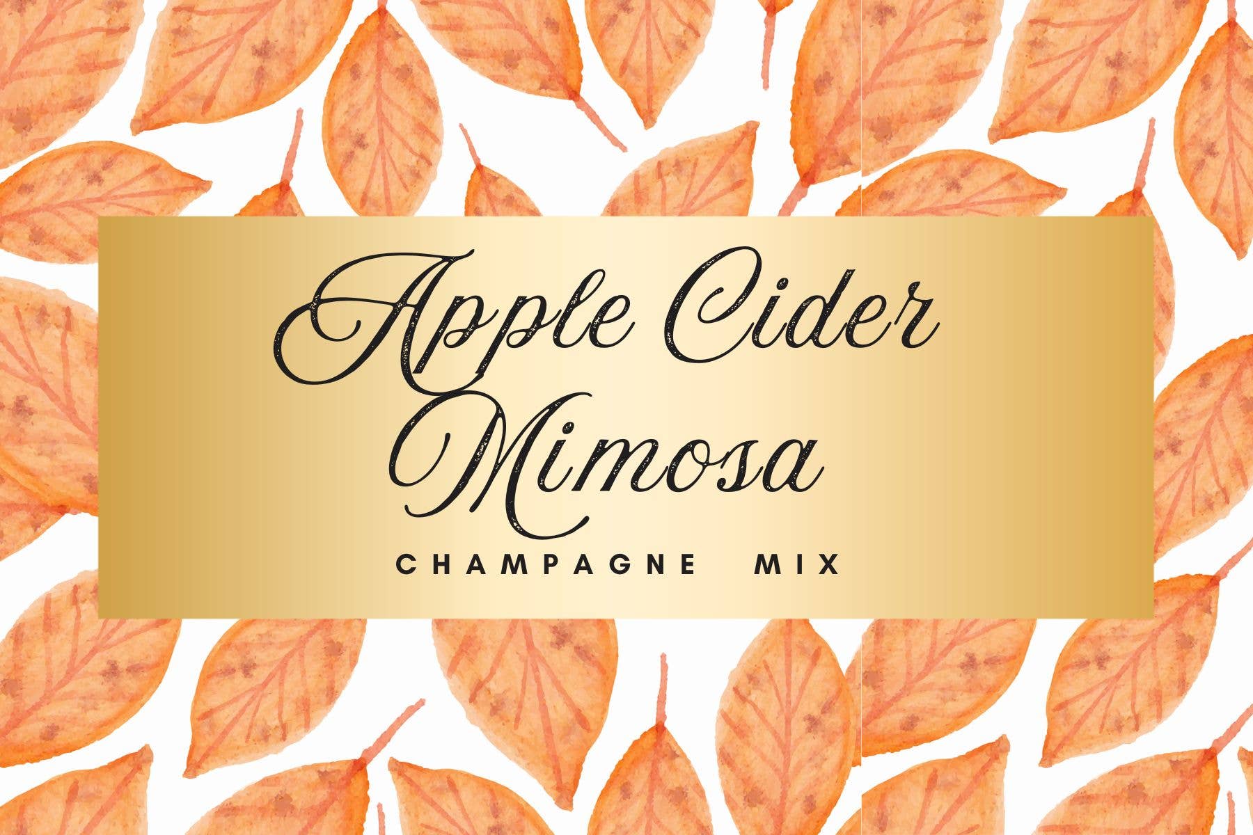 Mixology – Großhandel Cocktailmischung/-sirup – Apfelwein-Mimosa1