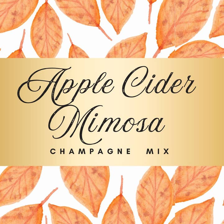 Mixology - Wholesale Cocktail Mix/Syrup - Apple Cider Mimosa 1