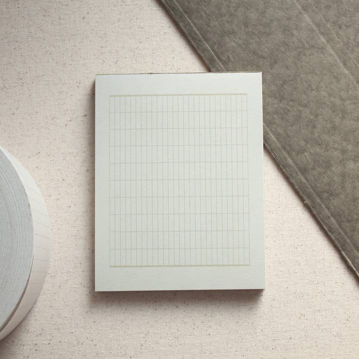Utility House Design Co. - Wholesale Notepad - Grid Habit Tracker Notepad
