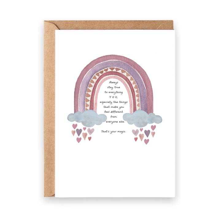 Card & Story – wholesale Uppmuntringskort – Håll dig trogen mot ditt kort0