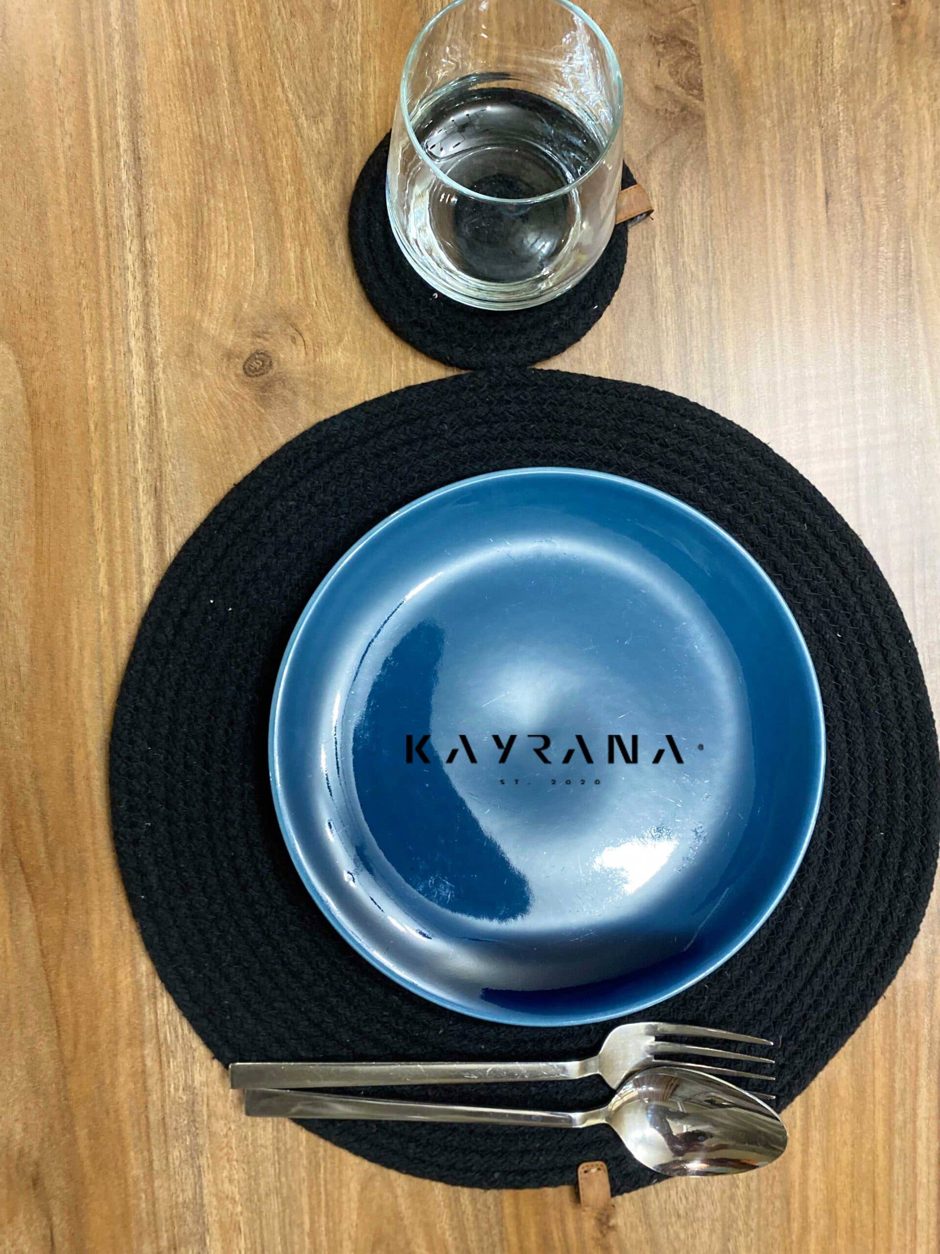 Kayrana - Vente Sets de table - Sets de table et dessous de verre en corde tressée, style bohème5