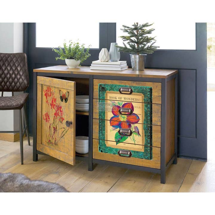 Redesign with Prima - Wholesale Sublimation Transfer - Redesign With Prima Transfers Wondrous Flora 14 Shts 22x322