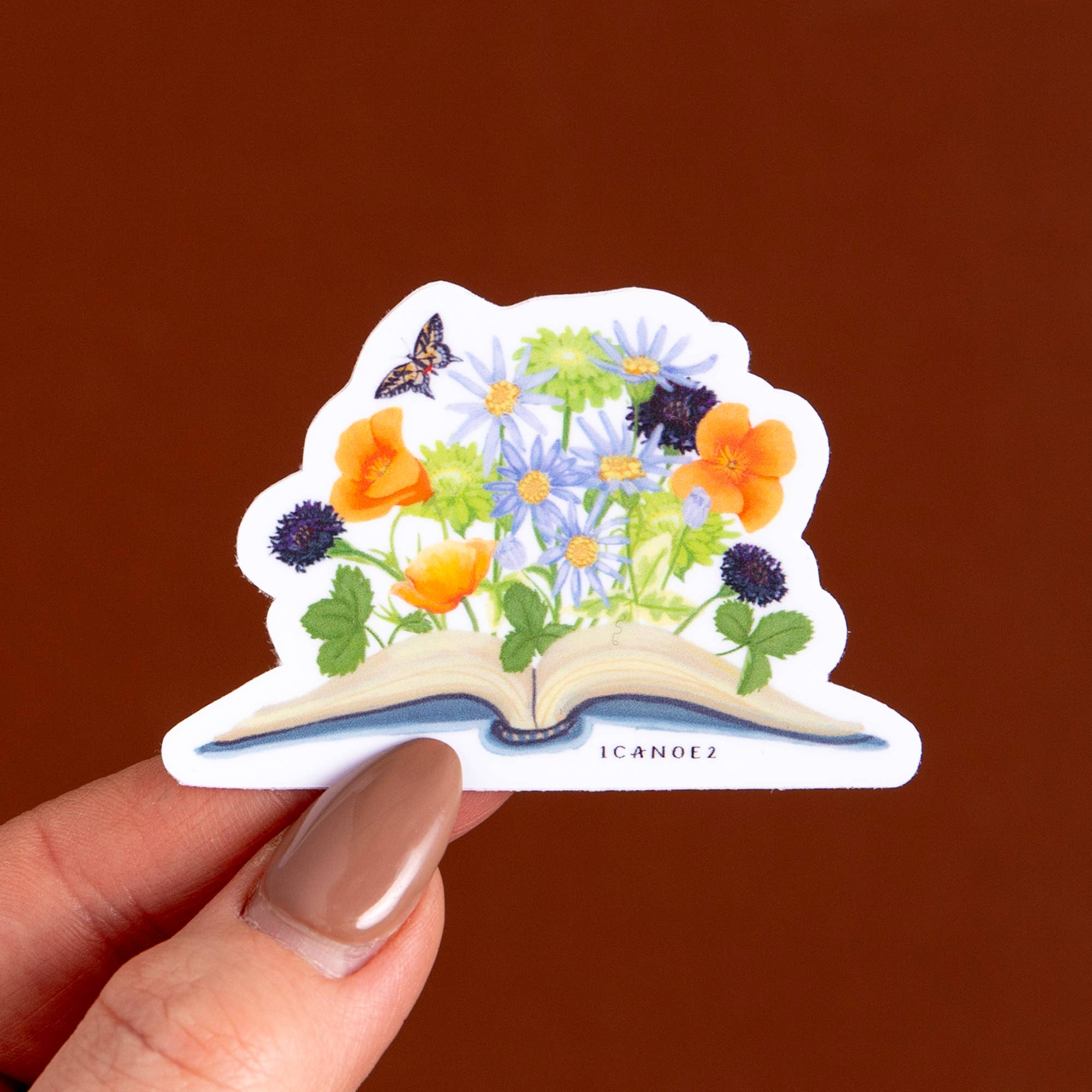 1canoe2 | One Canoe Two Paper Co. – Großhandel Aufkleber – Garten-Lese-Aufkleber0