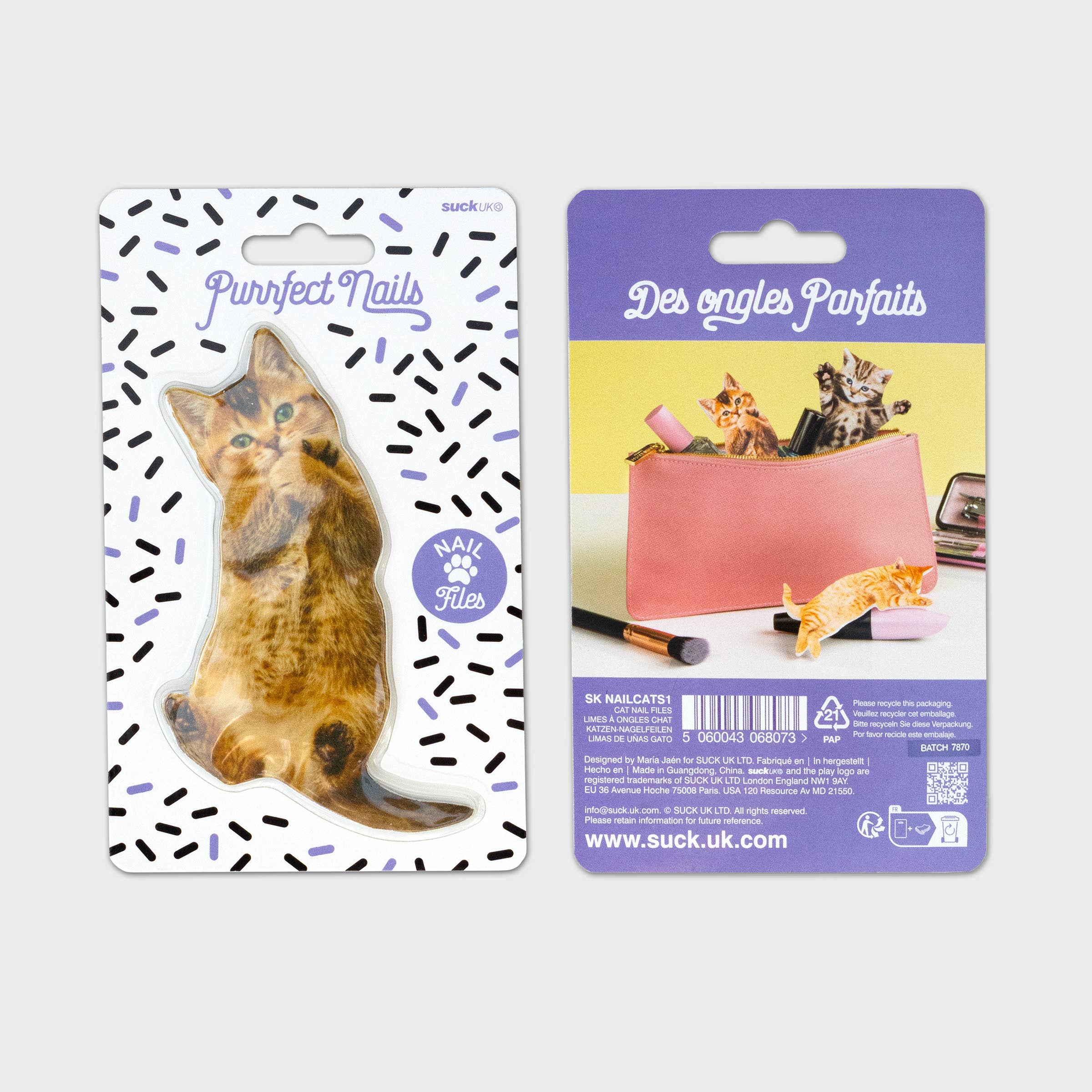 SUCK UK - Vendita all'ingrosso Lime per unghie - Lima per unghie per gatti — Mantiene le unghie in perfette condizioni11