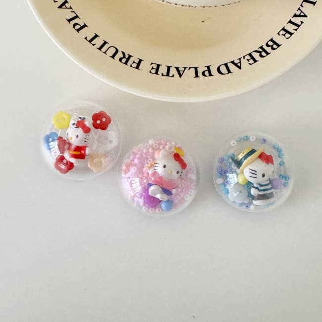 MOND HAUS - Wholesale Phone Grip - Nao Phone Grip, Adorable Kitten Character Shaker Charm