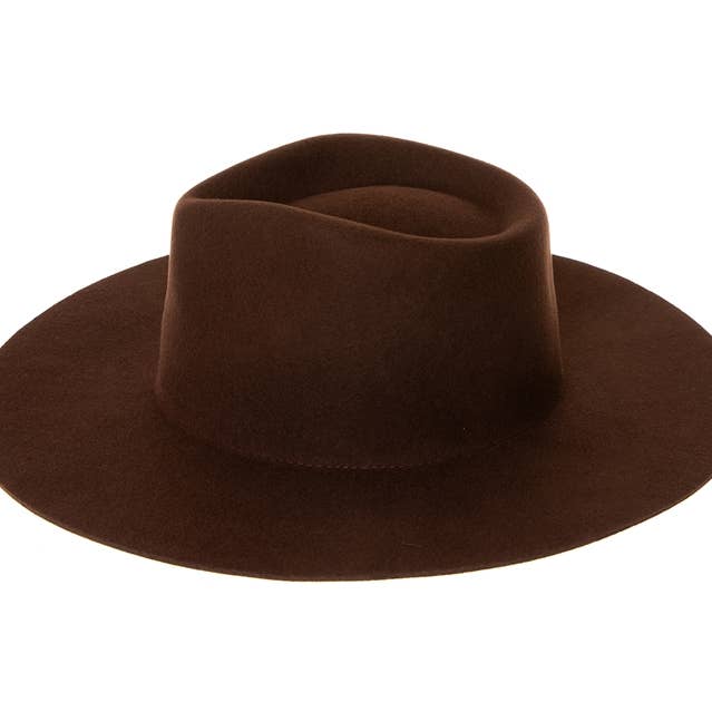 Wide Brim Wool Rancher Hat - Dark Colors - New Style! for wholesale by DNMC
