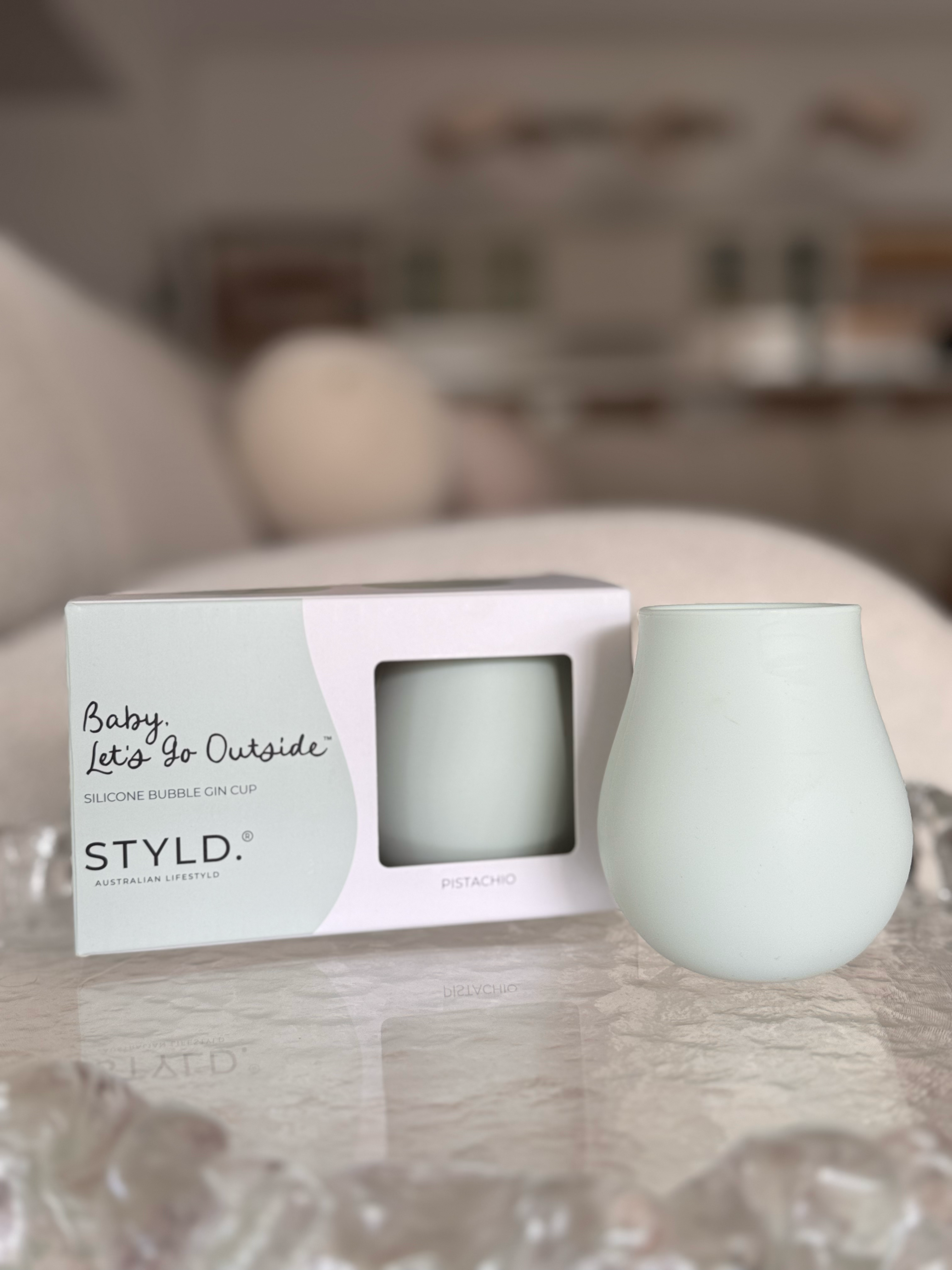 STYLD. – wholesale Drinking glass/cup – Bubble Gin Cup Set | Unbreakable Silicone 18