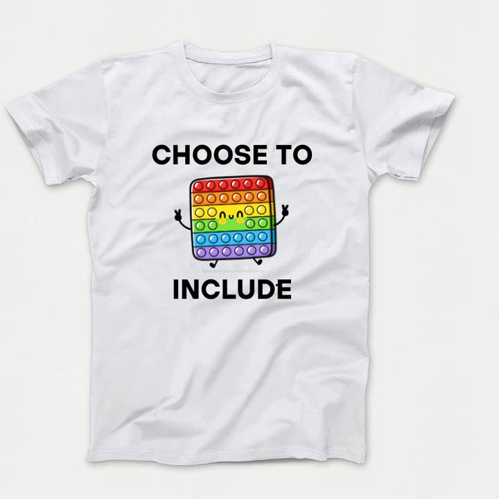 Scegli di includere Rainbow Popper | Autism Acceptance Shirt per la vendita all'ingrosso da parte di A is for Avery