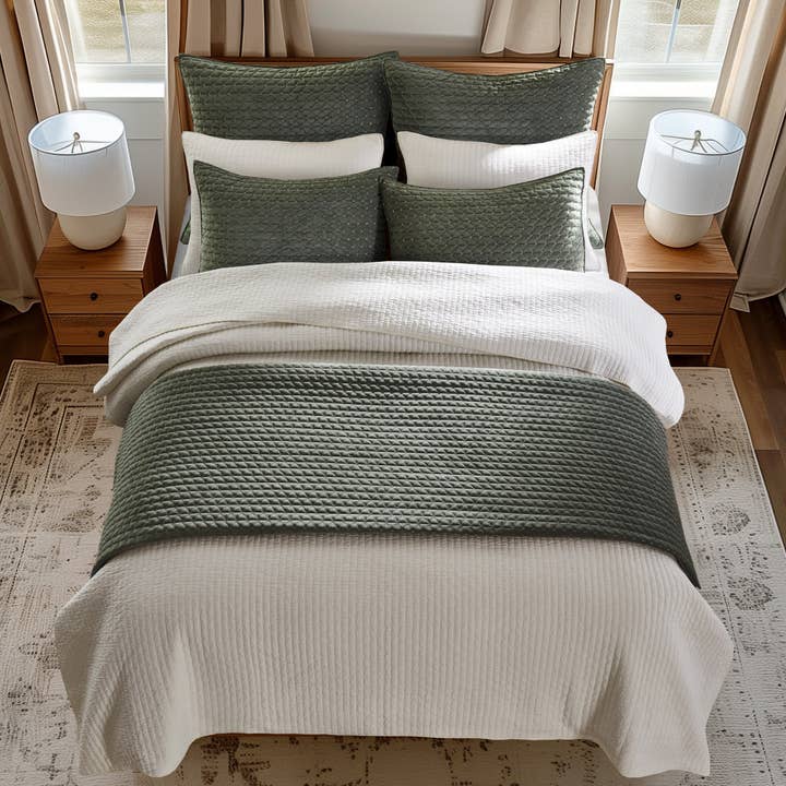Levtex Home - Wholesale Bedding Set - Velvet Stitch Quilt Set