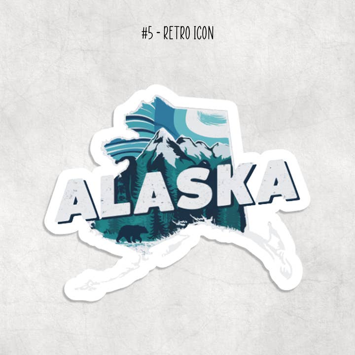 Expression Design Co - Wholesale Sticker - Alaska Stickers5