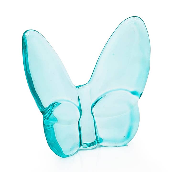 Figurine Papillon en Cristal Mariposa en Turquoise pour la vente par Lainy Home
