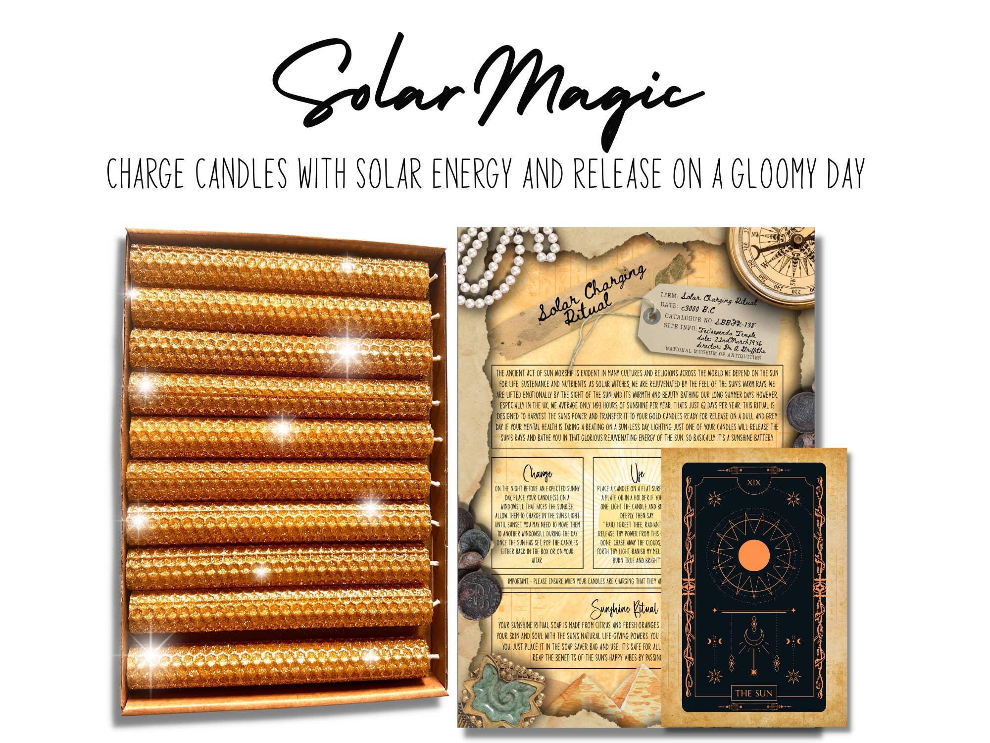 Phoenix Candle Company – wholesale Pillar candle – 10 Solar Charging Candles Kit1