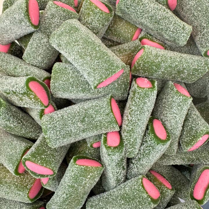 Vidal Swedish Rambo Sour Watermelon Filled Candy 2.2 lb for wholesale by Long Island Candy Factory
