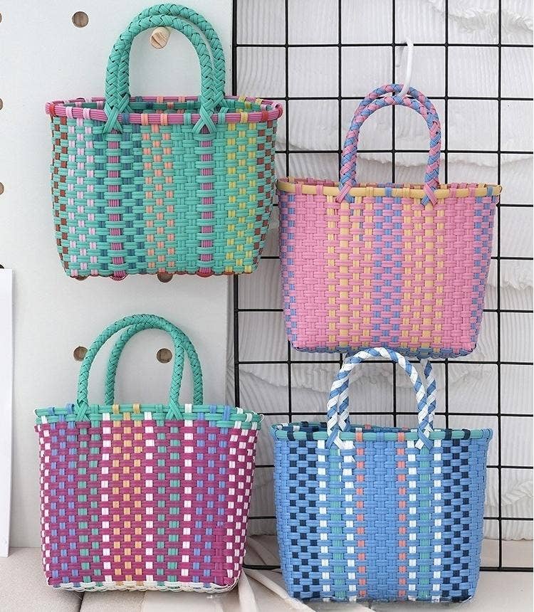 MKS America - Wholesale Tote Bag - Women's - PP colorful tote cabbage basket8