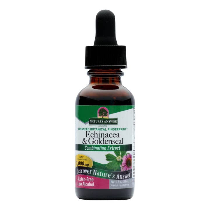 Everyday Supply Co - Wholesale Oral Supplement/Vitamin - Nature's Answer - Echinacea and Goldenseal - 1 oz