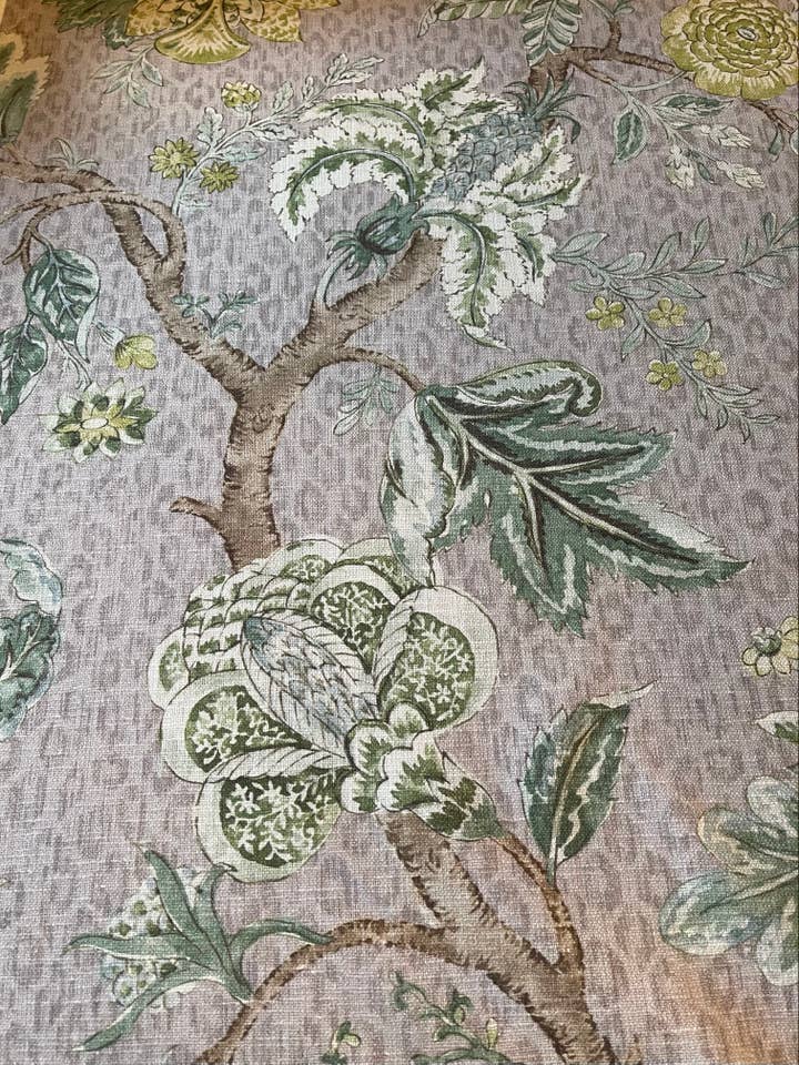 Sydney Botanical Throw Pillow with Feather Insert - Custom for wholesale by Dahlia & Grace pillows