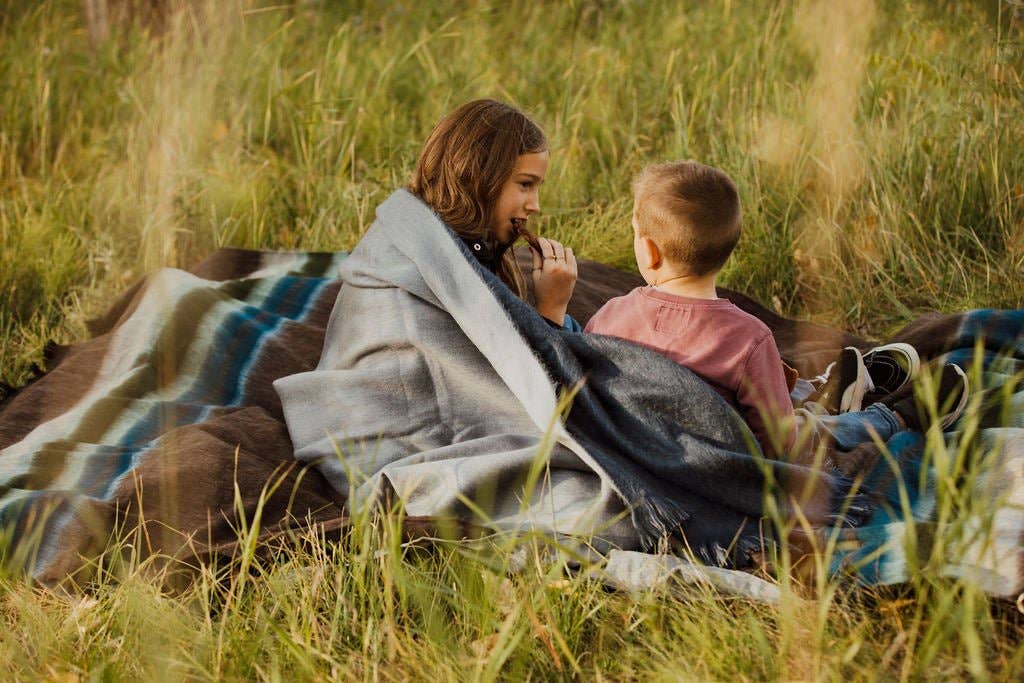 Meraki Movement - Wholesale Throw Blanket - Stormy Seas Brushed Alpaca Throw Blanket3