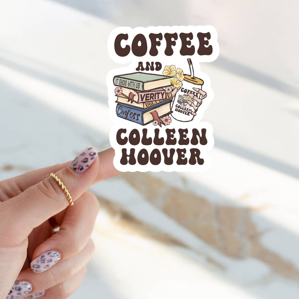 Happy Mail Wholesale - Wholesale Sticker - Coffee And Colleen Hoover Decal Sticker