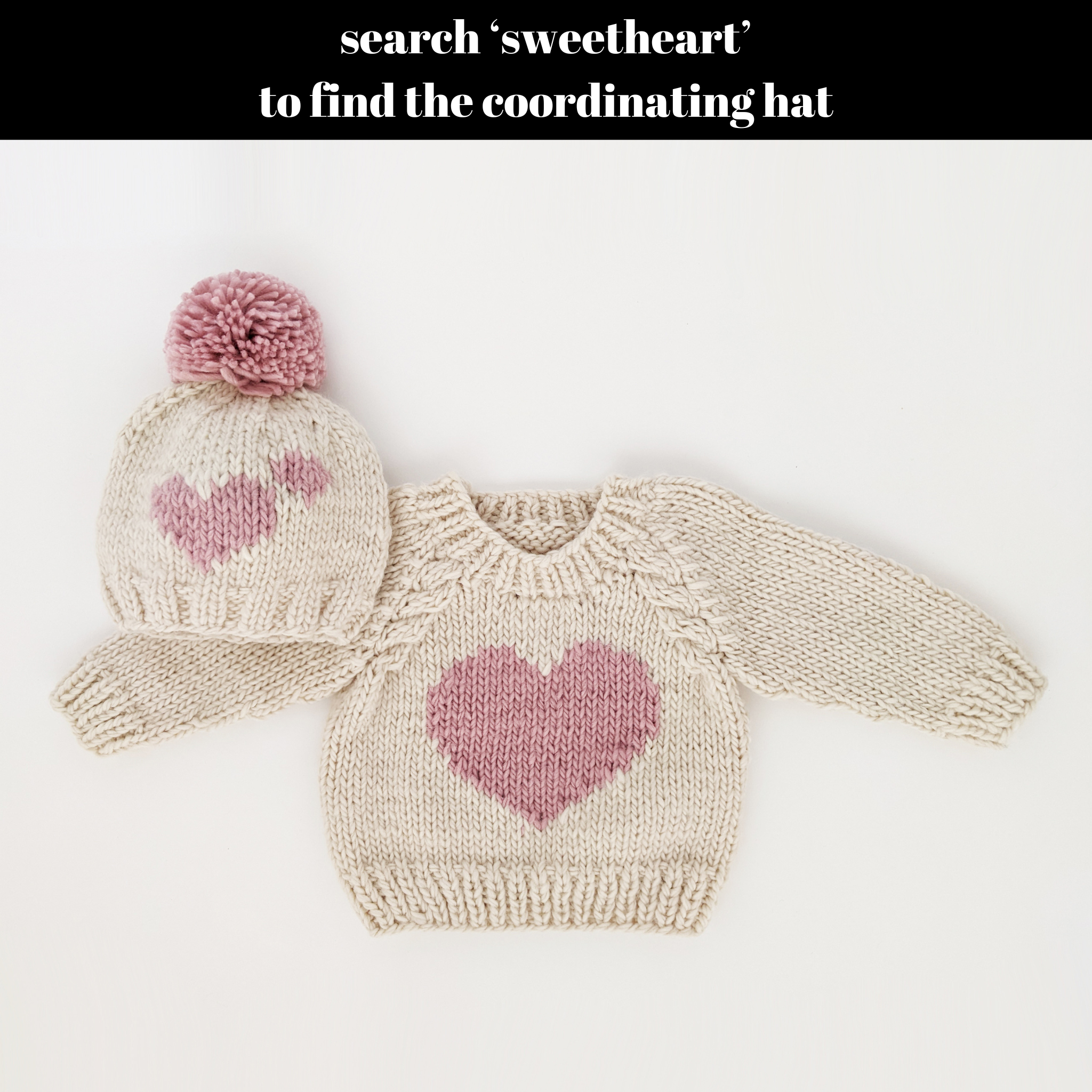 Huggalugs – wholesale Knitted jumper – Baby – Sweetheart Crew Neck Sweater Baby & Toddler3