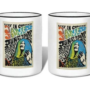 Affiche de concert Janis Jopline, 1970 Mug pour la vente par The Retrospect Group Collection