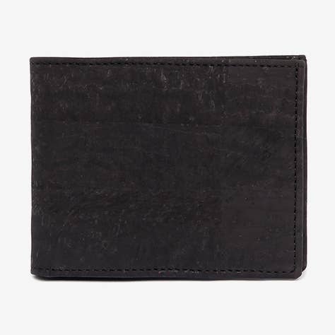 Portafoglio da uomo Black Cork per la vendita all'ingrosso da parte di Artelusa