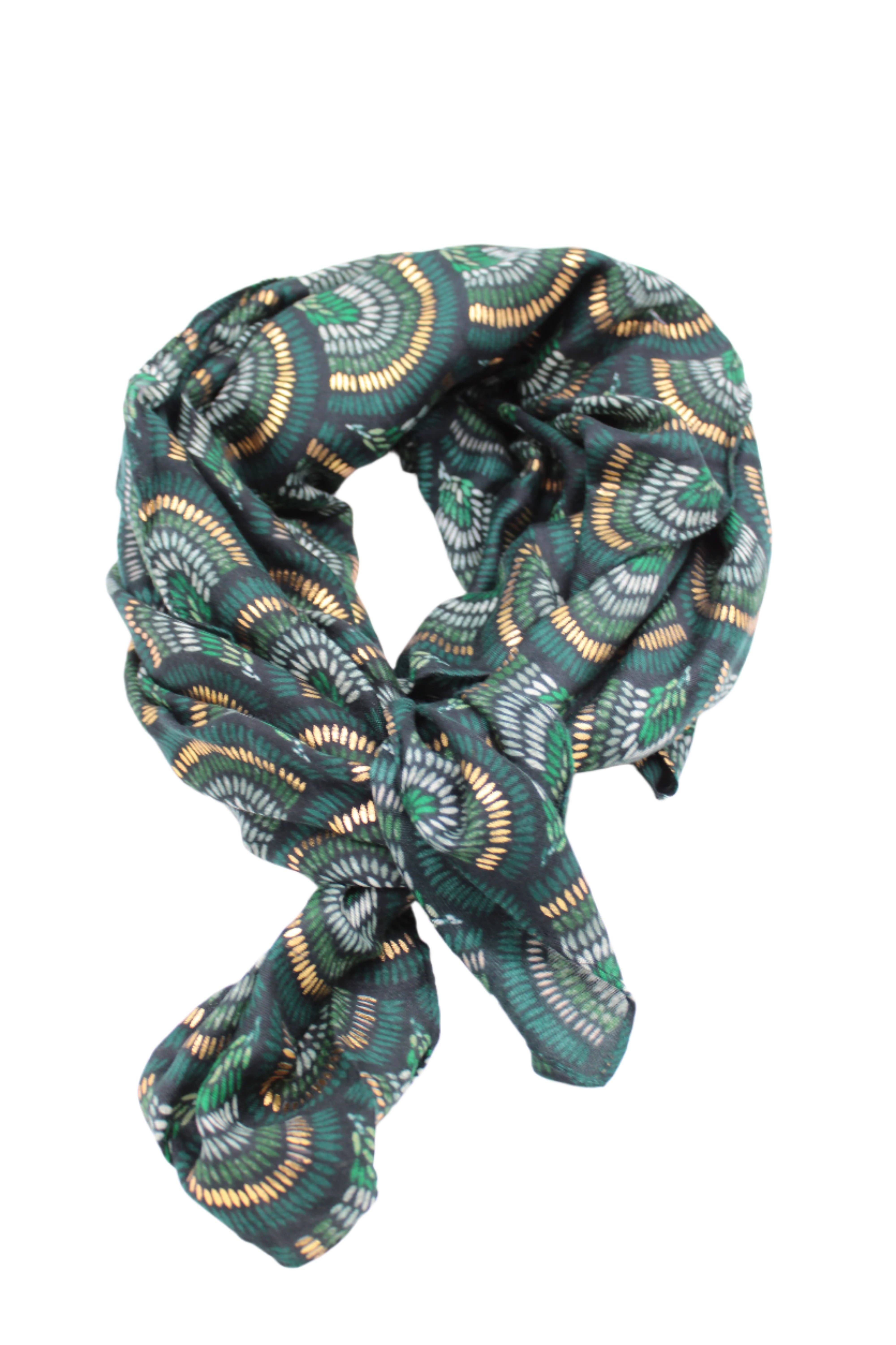 Shebobo – Engroshandel Tørklæde - Unisex – Vegas geometrisk print med metalliske detaljer tørklæde wrap13