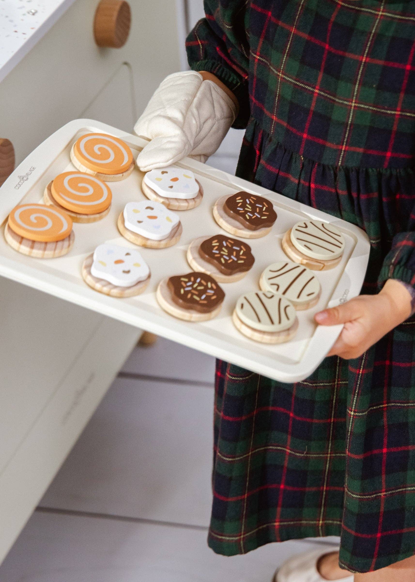 Coco Village – Conjunto de brinquedos - Crianças por atacado – Bolachas de Madeira Playset e Acessórios1