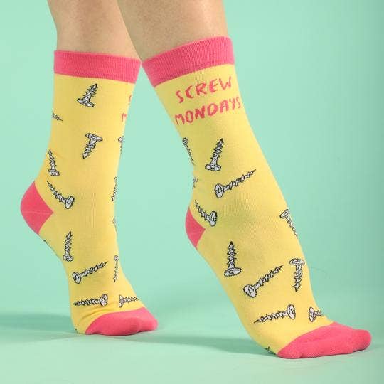 Patches and Pins - Vendita all'ingrosso Calzini - Donna - Calzini donna Vite Mondays1