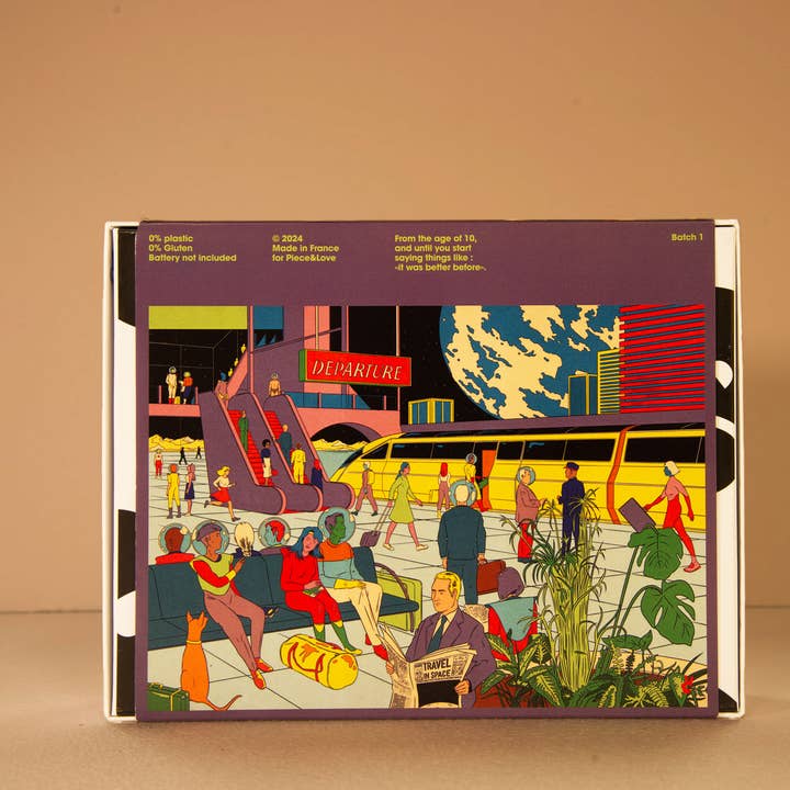 SPACE -1000 piece Puzzle - Station for wholesale by Piece & Love