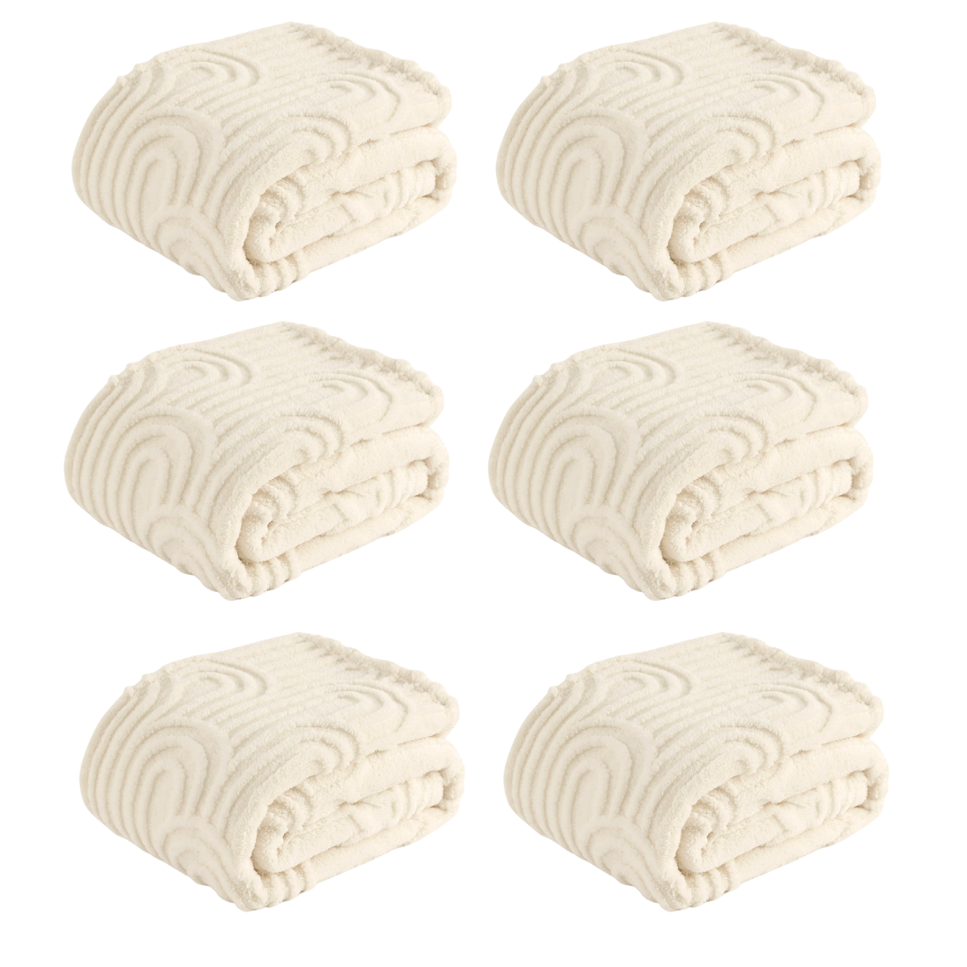 FLUFFERY - Wholesale Throw Blanket - Cozy Home Taffeta Fleece Blanket 130x150cm Single Layer 0