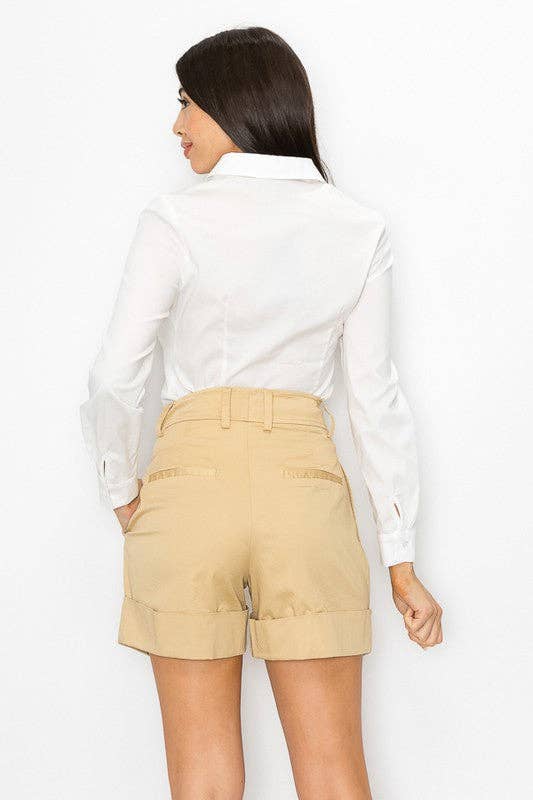 LINZY - Wholesale Shorts - Women's - Cotton Twill Shorts6