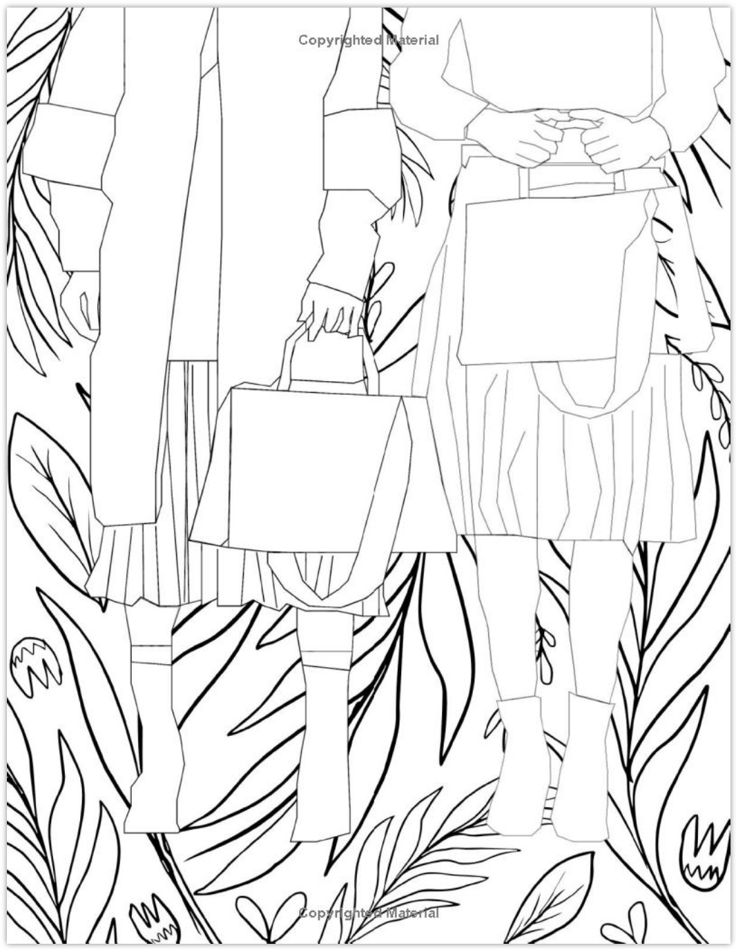 Illustrated Melanin - Wholesale Coloring & Activity Book - Adult - Find Joy Through Color: Coloring Book for Women1